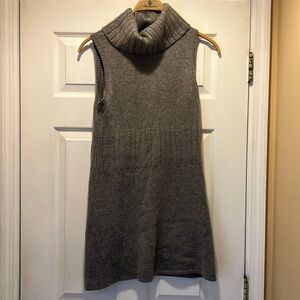 White and warren gray sweater dress